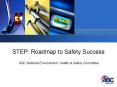STEP: Roadmap to Safety Success PowerPoint PPT Presentation