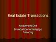 Real Estate Transactions PowerPoint PPT Presentation
