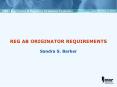 REG AB ORIGINATOR REQUIREMENTS PowerPoint PPT Presentation