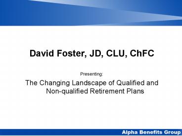 Executive Compensation Benefits. Incentive Bonus Plans ..