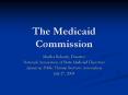 The Medicaid Commission PowerPoint PPT Presentation