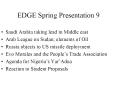 EDGE Spring Presentation 9 PowerPoint PPT Presentation