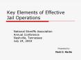 Key Elements of Effective Jail Operations PowerPoint PPT Presentation