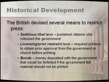 presentation player overlay