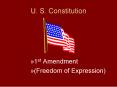 U. S. Constitution PowerPoint PPT Presentation