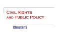 Civil Rights and Public Policy PowerPoint PPT Presentation