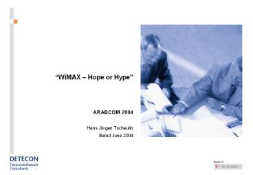 WiMAX Hope or Hype
