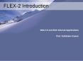 FLEX2 Introduction PowerPoint PPT Presentation