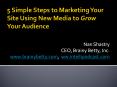 5 Simple Steps to Marketing Your Business Online PowerPoint PPT Presentation