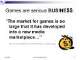 Games are serious BUSINE$$: PowerPoint PPT Presentation