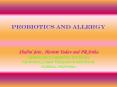 Probiotics and Allergy PowerPoint PPT Presentation