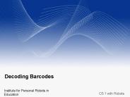 Decoding Barcodes