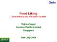 Food Liking Consistency and Variation in Asia PowerPoint PPT Presentation