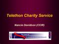 Telethon Charity Service PowerPoint PPT Presentation