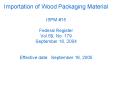 Importation of Wood Packaging Material ISPM PowerPoint PPT Presentation