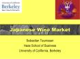 Japanese Wine Market PowerPoint PPT Presentation