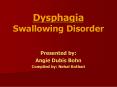 Dysphagia Swallowing Disorder PowerPoint PPT Presentation