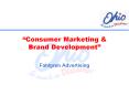Consumer Marketing PowerPoint PPT Presentation