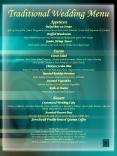 Traditional Wedding Menu PowerPoint PPT Presentation