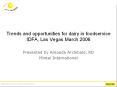 Trends and opportunities for dairy in foodservice IDFA, Las Vegas March 2006 PowerPoint PPT Presentation