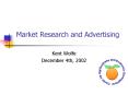 Market Research and Advertising PowerPoint PPT Presentation