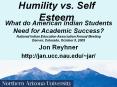 Humility vs. Self Esteem PowerPoint PPT Presentation