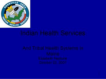 Indian Health Services