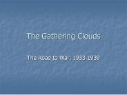 The Gathering Clouds