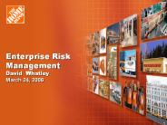 Enterprise Risk Management