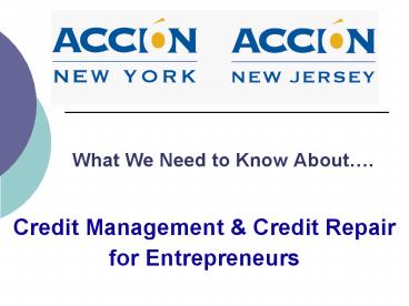 What We Need to Know About.