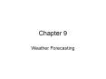 Weather Forecasting PowerPoint PPT Presentation