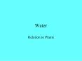 Water PowerPoint PPT Presentation