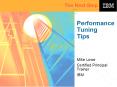 Performance Tuning Tips PowerPoint PPT Presentation