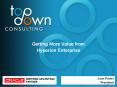 Getting More Value from Hyperion Enterprise PowerPoint PPT Presentation
