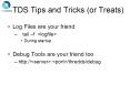 TDS Tips and Tricks or Treats PowerPoint PPT Presentation