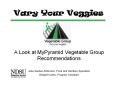 Vary Your Veggies PowerPoint PPT Presentation