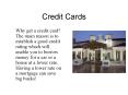 Credit Cards PowerPoint PPT Presentation