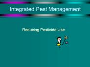 Integrated Pest Management