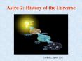 Astro-2: History of the Universe PowerPoint PPT Presentation