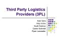 Third Party Logistics Providers 3PL PowerPoint PPT Presentation