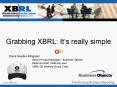 Grabbing XBRL: Its really simple PowerPoint PPT Presentation