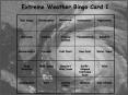 Extreme Weather Bingo Card 1 PowerPoint PPT Presentation