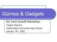 Gizmos PowerPoint PPT Presentation