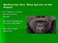 Biodiversity: How Many Species on the Planet? PowerPoint PPT Presentation