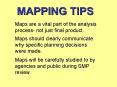 MAPPING TIPS PowerPoint PPT Presentation