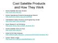 Cool Satellite Products and How They Work PowerPoint PPT Presentation