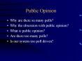 Public Opinion PowerPoint PPT Presentation
