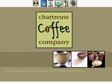 Caitlin Stoskopf, Leanne Briggs, Davis Burge, Jason Bjorgo