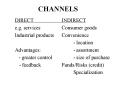 CHANNELS PowerPoint PPT Presentation