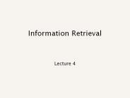 Information Retrieval